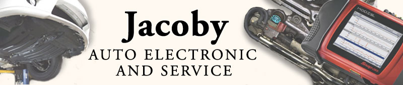 banner image: Jacoby Auto Electronic & Service -- Pics of Mechanics doing Mecanical Stuff